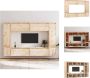 VidaXL Televisiemeubel Set Grenenhout 80x30x35 cm 30x30x40 cm 30x30x100 cm Kast - Thumbnail 2