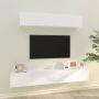 VidaXL Televisiemeubel Set Wit 60 x 30 x 30 cm 80 x 30 x 30 cm Kast - Thumbnail 1