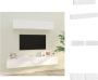 VidaXL Televisiemeubel Set Wit 60 x 30 x 30 cm 80 x 30 x 30 cm Kast - Thumbnail 2