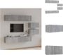 VidaXL Televisiemeubelset grijs sonoma eiken 6 stuks Kast - Thumbnail 1