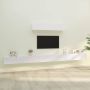 VidaXL Televisiemeubelset Klassiek Wandgemonteerd Hoogglans wit 4x 100x30x30cm 2x 80x30x30cm Kast - Thumbnail 1