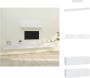 VidaXL Televisiemeubelset Klassiek Wandgemonteerd Hoogglans wit 4x 100x30x30cm 2x 80x30x30cm Kast - Thumbnail 2
