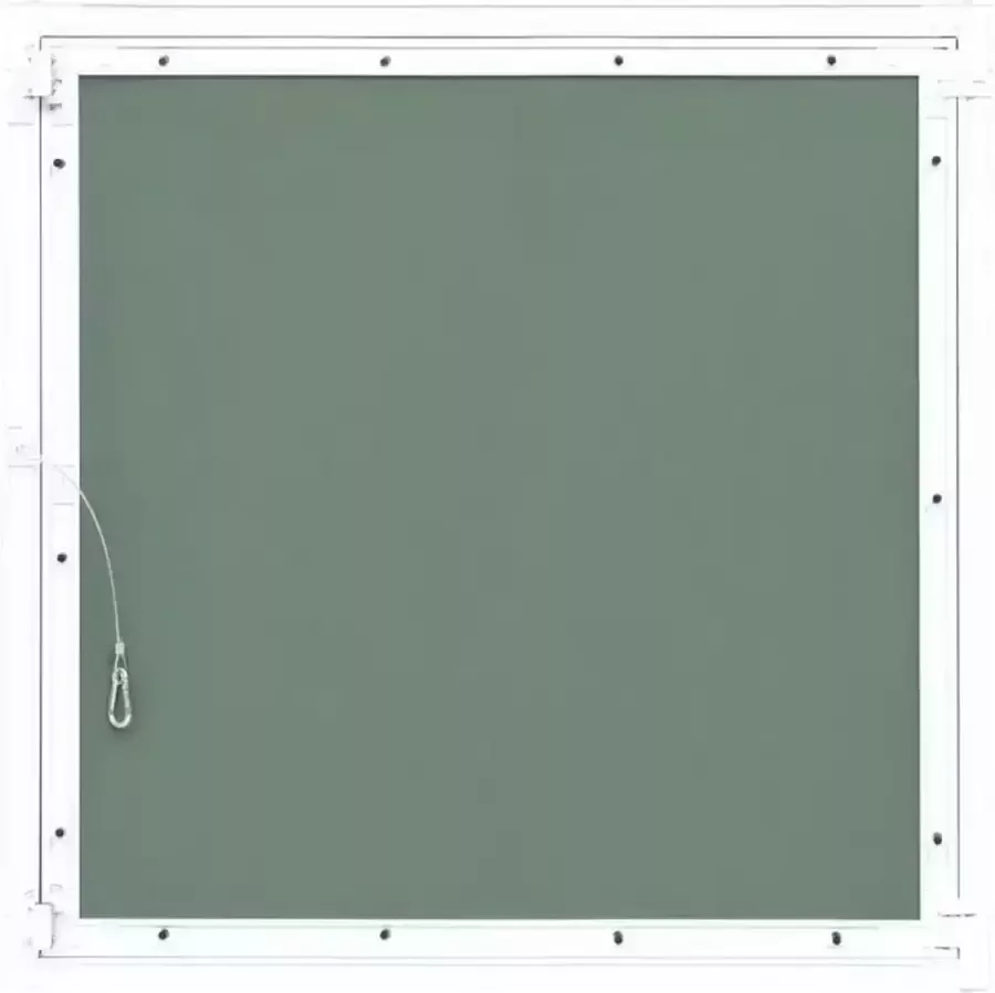 VidaXL Toegangspaneel met aluminium frame en gipsplaat 700x700 mm