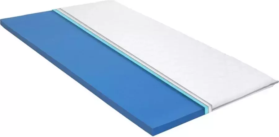 VidaXL -Topmatras-6-cm-visco-traagschuim-120x200-cm - Foto 2