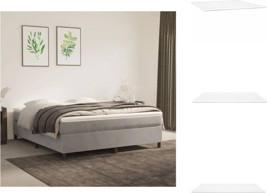 VidaXL Topper Comfort Matrastopper 180 x 200 x 5 cm Extra Zacht en Huidvriendelijk Topmatras