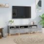 VidaXL Tv-kast Betongrijs 150 x 30 x 44.5 cm Duurzaam materiaal Kast - Thumbnail 1