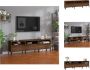 VidaXL TV-kast Classic Meubel 150x30x44.5 cm Bruineiken Kast - Thumbnail 1