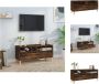 VidaXL TV-kast klassiek 100 x 34.5 x 44.5 cm gerookt eiken Kast - Thumbnail 2