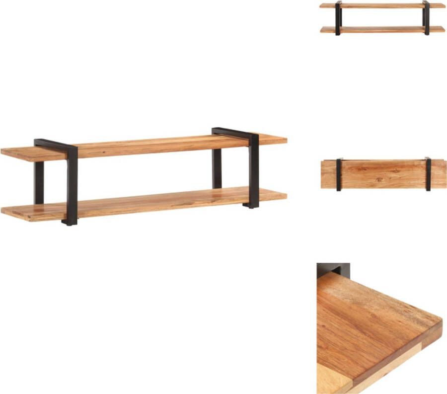 VidaXL Tv-kast Tv-kasten Tv-standaard Tv-standaarden Tv-meubel 160x40x40 cm massief acaciahout