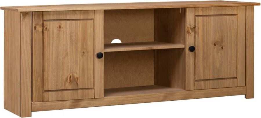 VidaXL Tv-meubel Tv-meubelen Tv-kast Televisiemeubel Tv-kast Panama Range 120x40x50 cm massief grenenhout - Foto 2