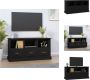 VidaXL TV-kast Trendy TV-meubel 100 x 35 x 50 cm Zwart hout Kast - Thumbnail 2