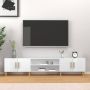 VidaXL TV-kast Trendy TV-meubel 180 x 31.5 x 40 cm hoogglans wit Kast - Thumbnail 2