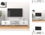 VidaXL TV-kast Trendy TV-meubel 180 x 31.5 x 40 cm hoogglans wit Kast - Thumbnail 1