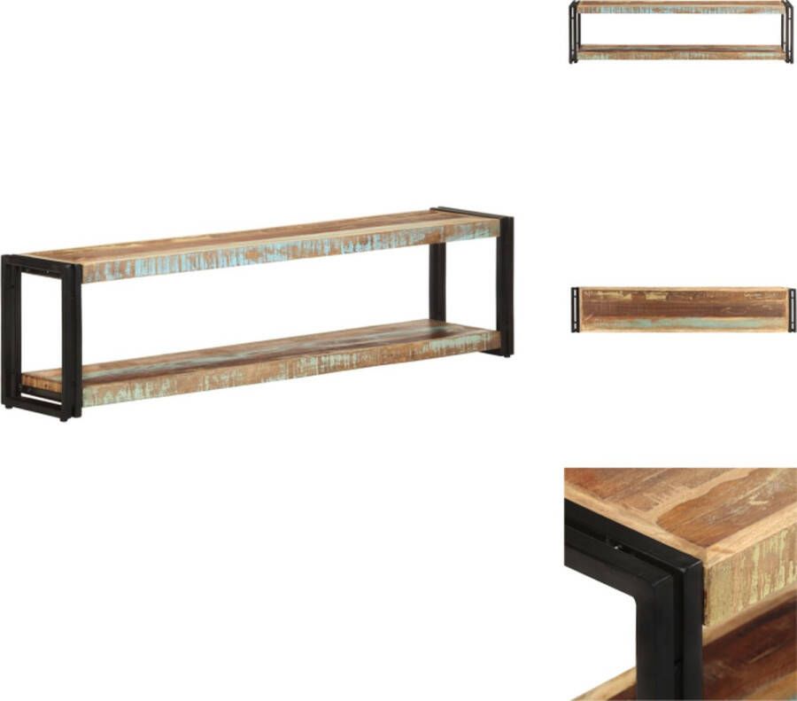 VidaXL Tv-kast Tv-kasten Tv-standaard Tv-standaarden Tv-meubel 150x30x40 cm massief gerecycled hout