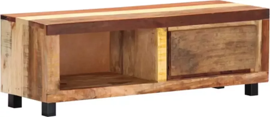 VidaXL -Tv-meubel-100x30x33-cm-massief-gerecycled-hout - Foto 3