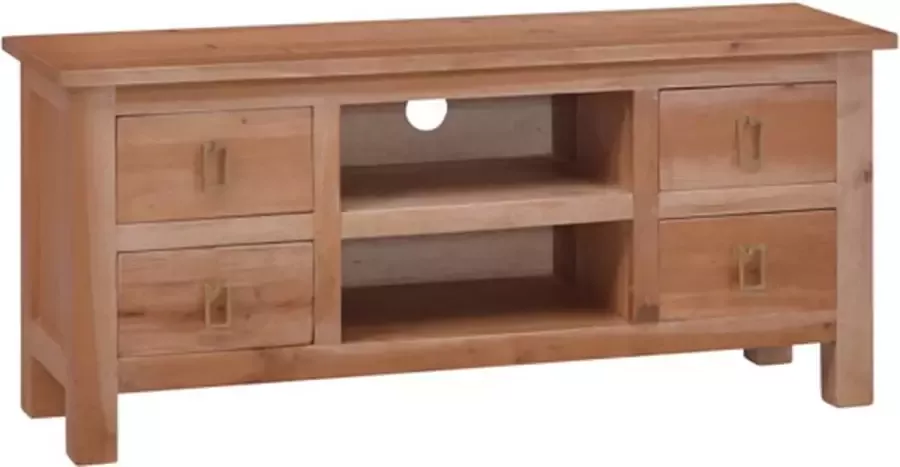 VidaXL Tv-meubel 100x30x45 cm massief mahoniehout