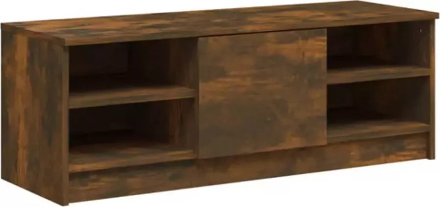 VidaXL -Tv-meubel-102x35 5x36 5-cm-bewerkt-hout-gerookt-eikenkleurig - Foto 5