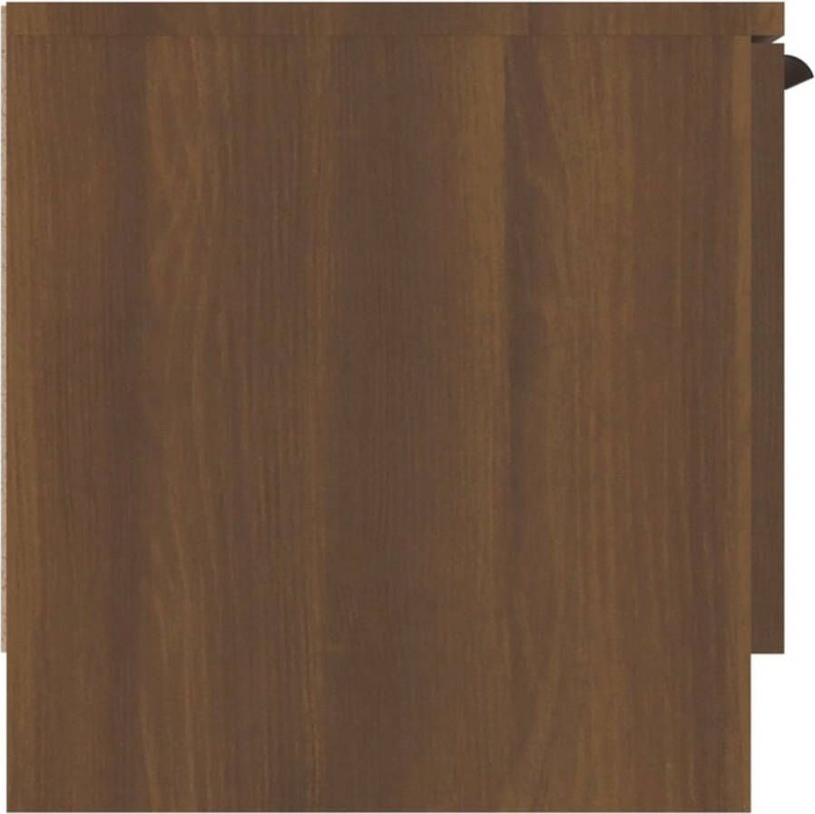 VidaXL -Tv-meubel-102x35x36 5-cm-bewerkt-hout-bruineikenkleurig - Foto 2