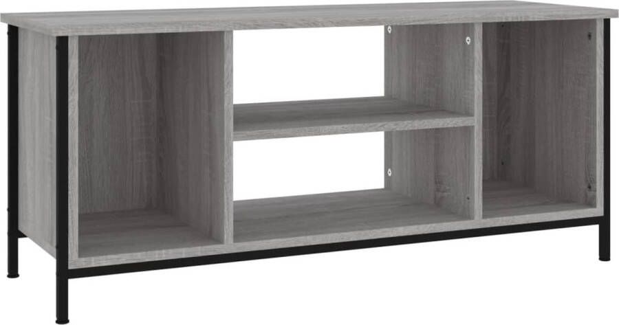 VidaXL -Tv-meubel-102x35x45-cm-bewerkt-hout-grijs-sonoma-eikenkleurig