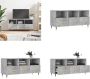 VidaXL Tv-meubel 102x36x50 cm bewerkt hout betongrijs Tv-meubel Tv-meubelen Tv Kast Opbergkast - Thumbnail 3