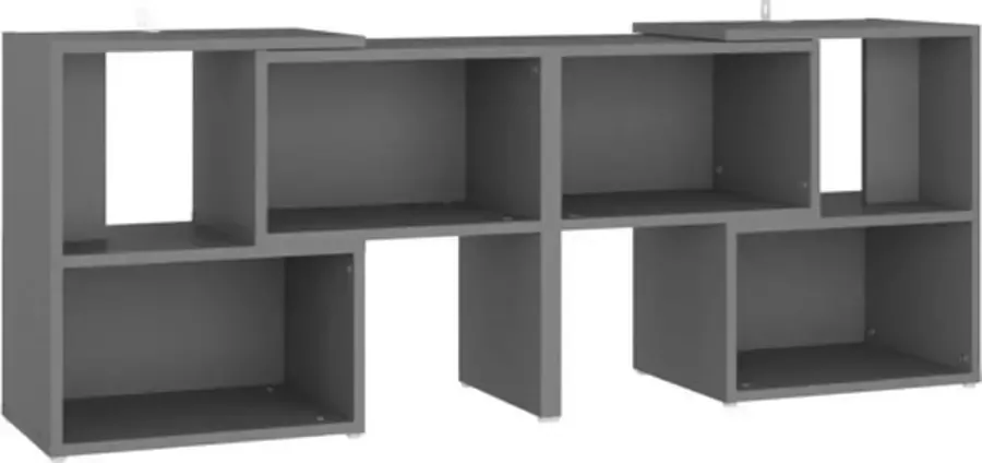 VidaXL -Tv-meubel-meubel-104x30x52-cm-spaanplaat-grijs - Foto 4