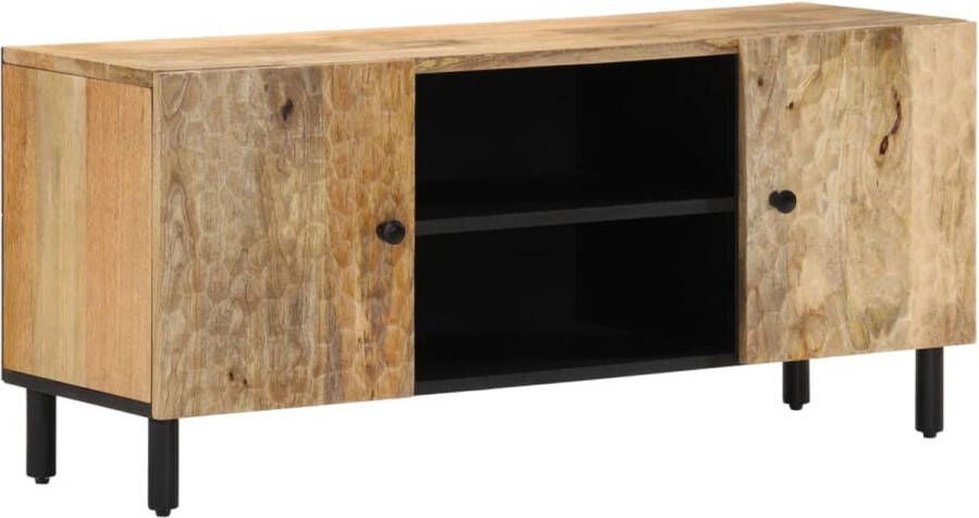VidaXL -Tv-meubel-105x33x46cm-massief-mangohout - Foto 7
