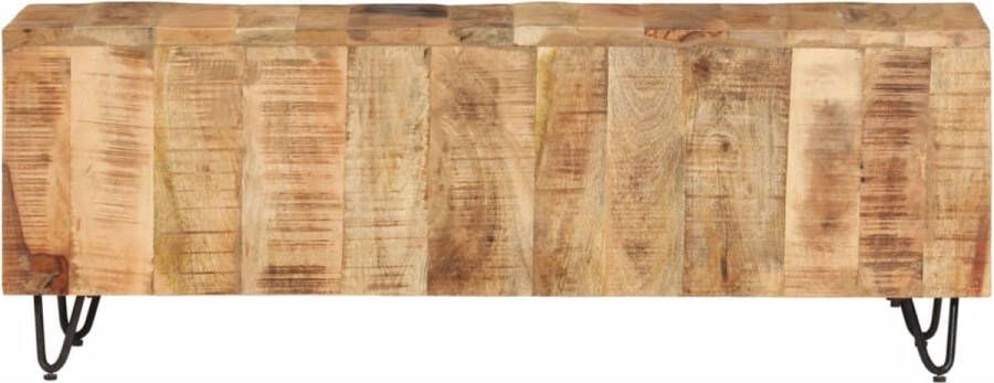 VidaXL -Tv-meubel-110x30x40-cm-massief-mangohout - Foto 7