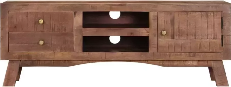 VidaXL -Tv-meubel-110x30x40-cm-ruw-mangohout