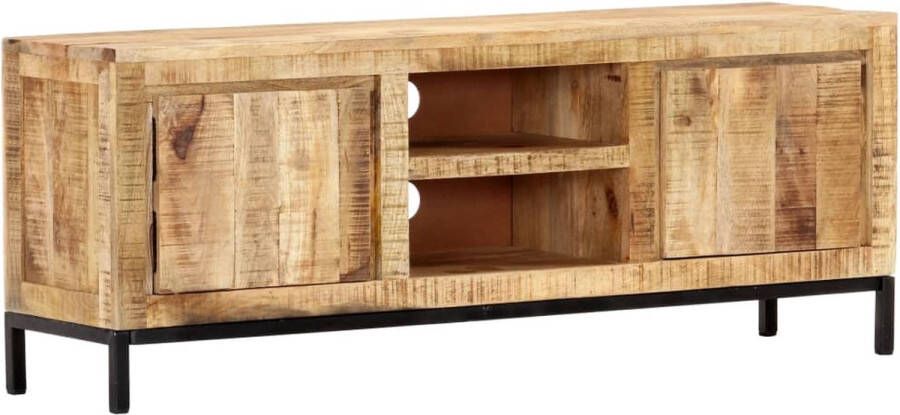 VidaXL Tv-meubel 118x30x45 cm massief mangohout