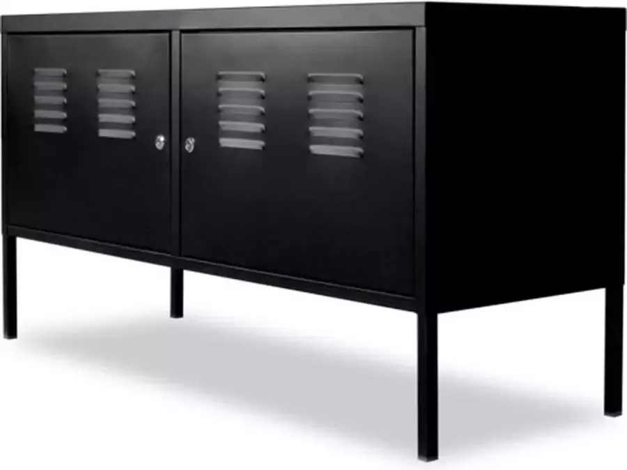 VIDAXL Tv-meubel 118x40x60 cm zwart - Foto 2