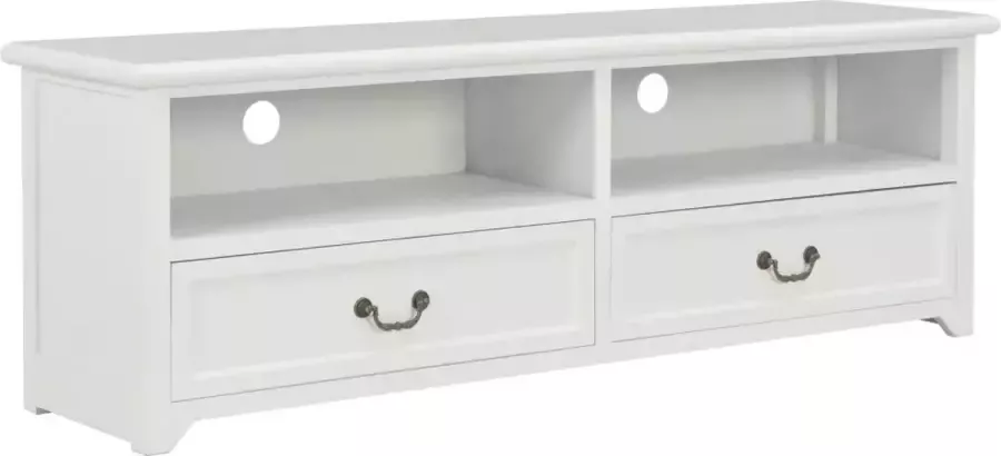 VidaXL Tv meubel 120x30x40 cm hout wit