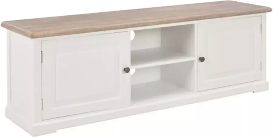 VidaXL -Tv-meubel-120x30x40-cm-hout-wit