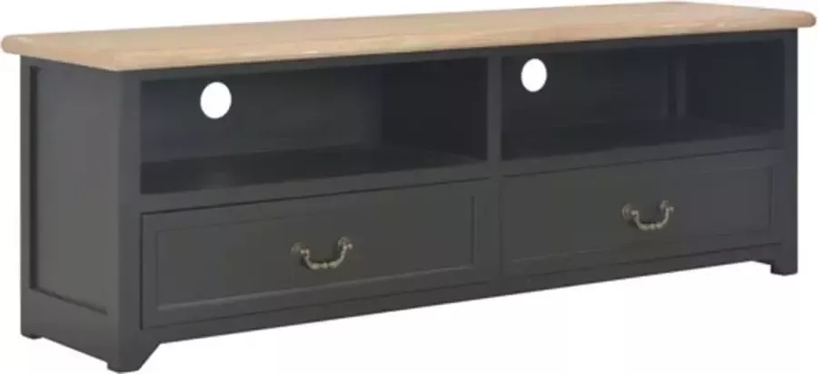 VidaXL Tv-meubel 120x30x40 cm hout zwart