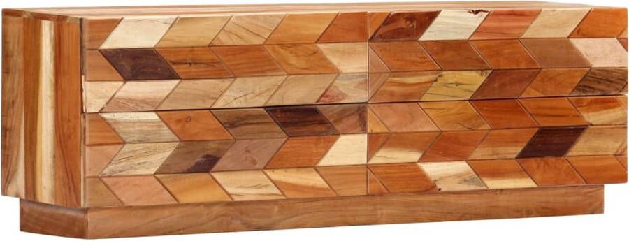 VidaXL -Tv-meubel-120x30x40-cm-massief-gerecycled-hout