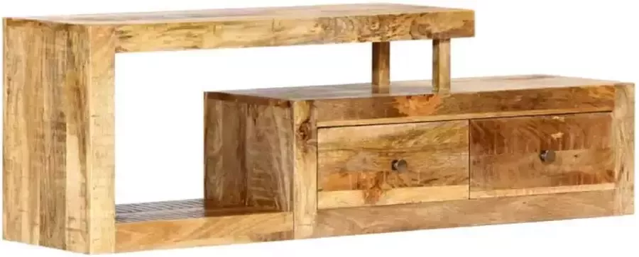 VidaXL Tv-meubel 120x30x40 cm massief mangohout