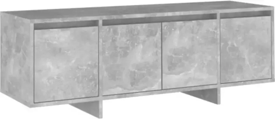 VidaXL -Tv-meubel-120x30x40 5-cm-bewerkt-hout-betongrijs - Foto 4