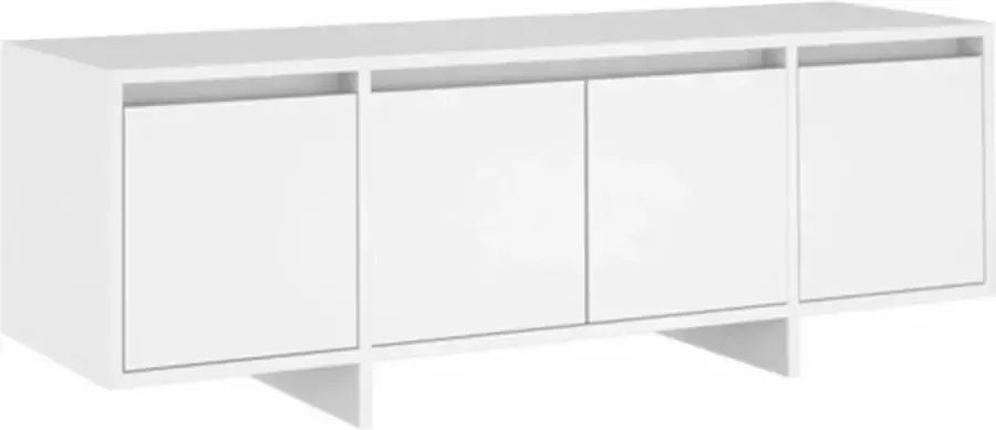 VidaXL -Tv-meubel-120x30x40 5-cm-spaanplaat-wit - Foto 2
