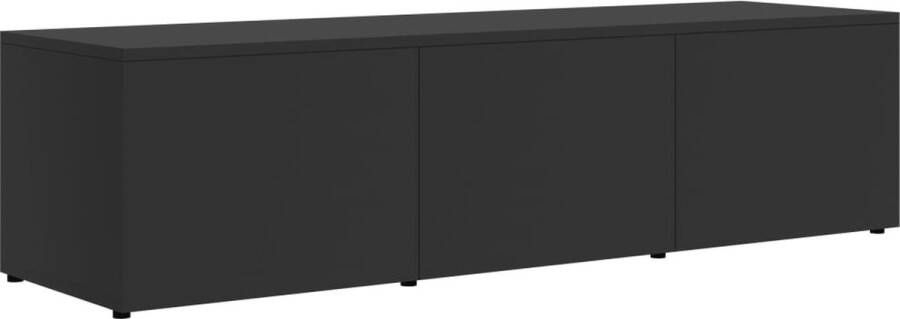 VidaXL -Tv-meubel-120x34x30-cm-bewerkt-hout-grijs - Foto 3