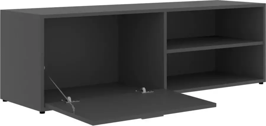 VidaXL -Tv-meubel-120x34x37-cm-bewerkt-hout-grijs - Foto 3