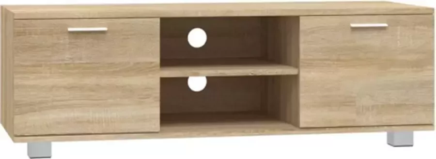 VidaXL -Tv-meubel-120x40 5x35-cm-bewerkt-hout-sonoma-eikenkleurig - Foto 2
