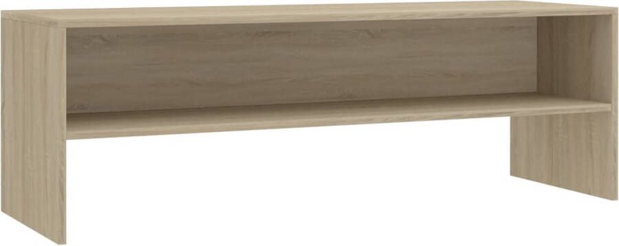 VidaXL -Tv-meubel-120x40x40-cm-bewerkt-hout-sonoma-eikenkleurig - Foto 2