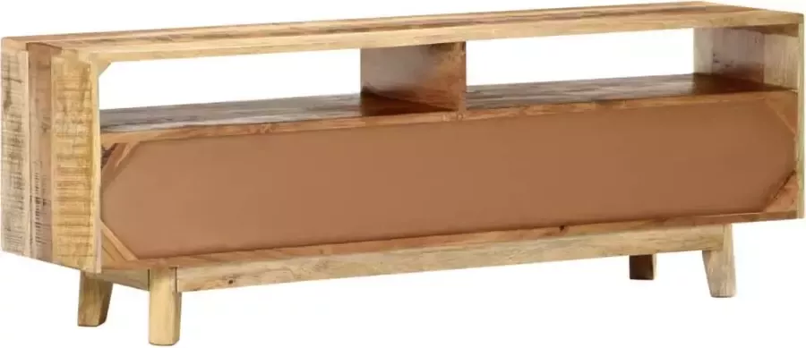 VidaXL -Tv-meubel-130x30x45-cm-ruw-mangohout - Foto 4