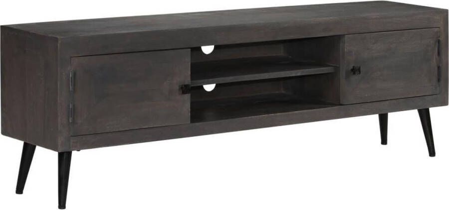 VidaXL Tv meubel 140x30x45 cm massief mangohout