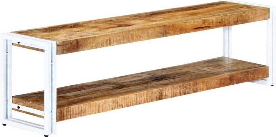 vidaXL Tv meubel 150x30x40 cm massief mangohout