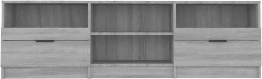 VidaXL -Tv-meubel-150x33 5x45-cm-bewerkt-hout-grijs-sonoma-eikenkleurig - Foto 4