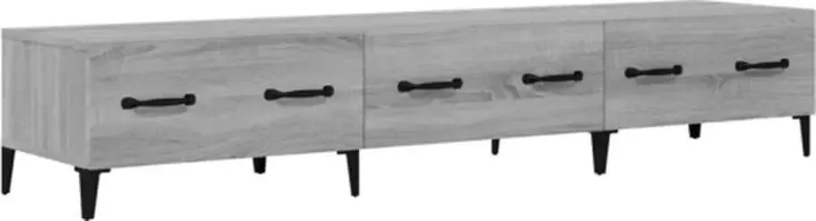 VidaXL -Tv-meubel-150x34 5x30-cm-bewerkt-hout-grijs-sonoma-eikenkleurig - Foto 4