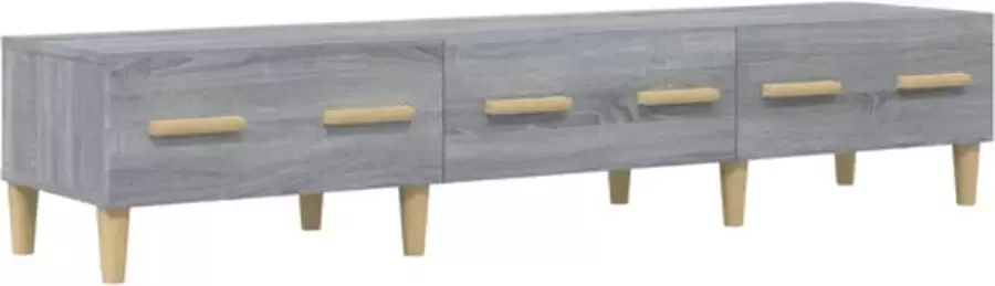 VidaXL -Tv-meubel-150x34 5x30-cm-bewerkt-hout-grijs-sonoma-eikenkleurig - Foto 4