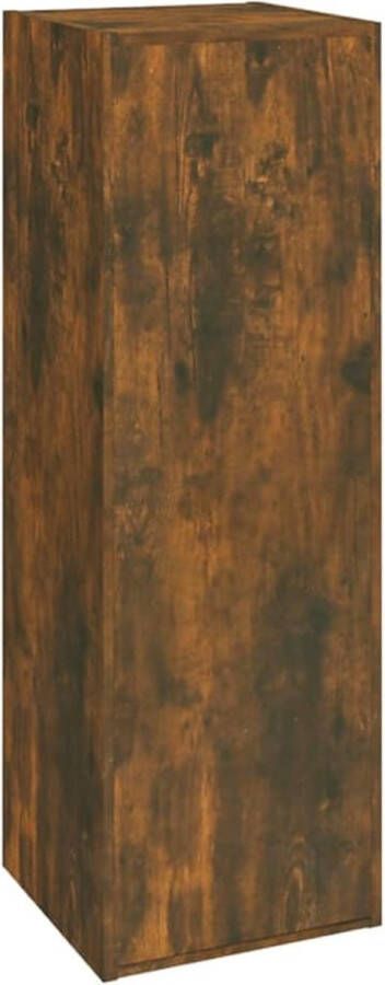 VidaXL -Tv-meubel-30 5x30x90-cm-bewerkt-hout-gerookt-eikenkleurig - Foto 2