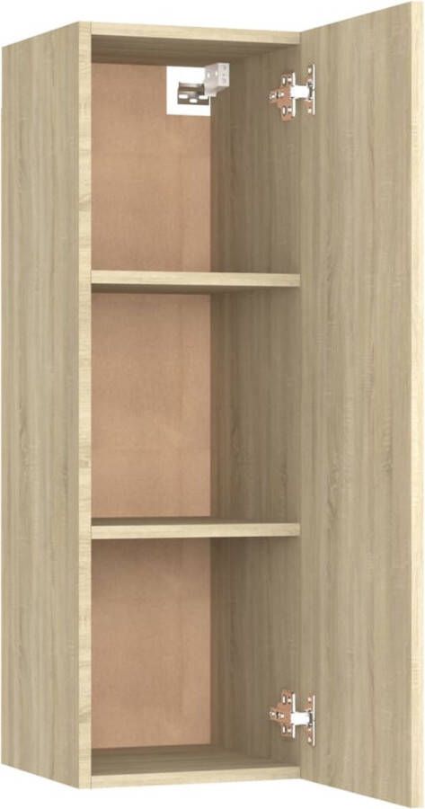 VidaXL -Tv-meubel-30 5x30x90-cm-bewerkt-hout-sonoma-eikenkleurig - Foto 3