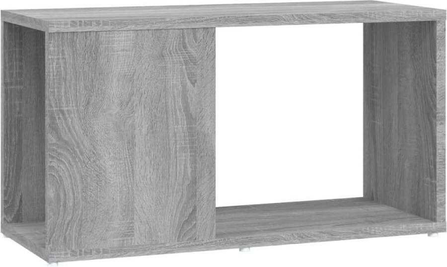 VidaXL -Tv-meubel-60x24x32-cm-bewerkt-hout-grijs-sonoma-eikenkleurig - Foto 1